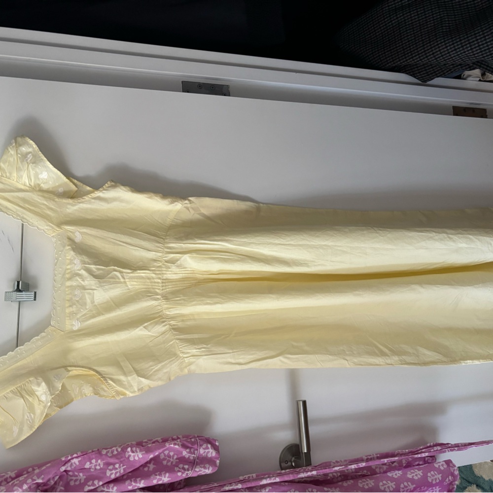 Ciao Lucia Yellow Midi Dress - Picture 4 of 11